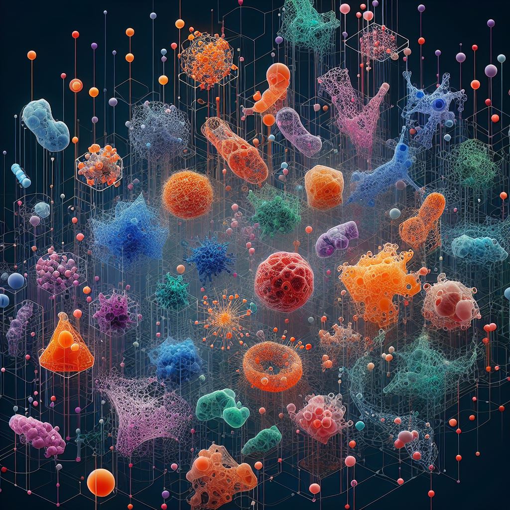 Image generated by DALL-E 3. Prompt: plasma proteome and aging